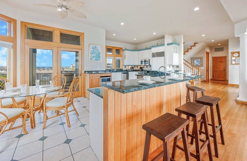 Hatteras House | Oceanfront Dog Friendly Retreat with Pool & Hot Tub