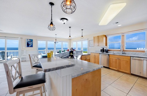 Wind Over Waves House | Pet-Friendly Retreat with Pool, Hot Tub & Ocean Views