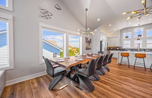 Avon House | Premier Soundfront w/Pool, Hot Tub, Elevator, EV Charger, Theater & Game Rooms