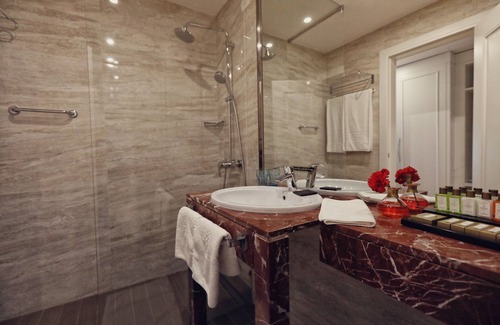 Golem Hotel | Beachfront Paradise: Guest Rated 9.4 with Top Amenities