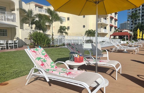 Central Beach Condo | Beachside Retreat with Spa, Pool & Oceanfront Views