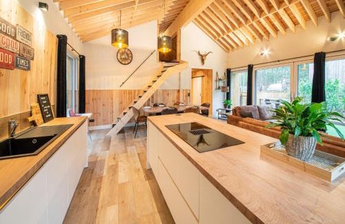 Biron Ski Chalet | Relaxing Chalet in Erez e with Private Sauna & Spa Amenities