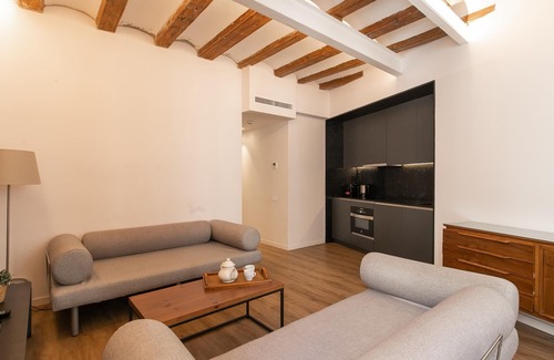 El Born Apartment | Premium One Bedroom Apartment with Spa and Child-Friendly Amenities