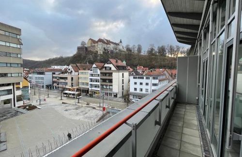Heidenheim an der Brenz Apartment | Central Penthouse with Castle View & Family-Friendly Amenities