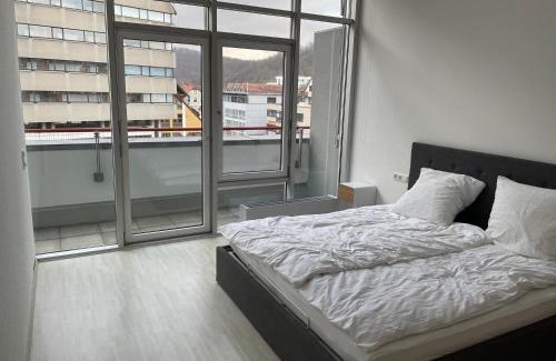 Heidenheim an der Brenz Apartment | Central Penthouse with Castle View & Family-Friendly Amenities