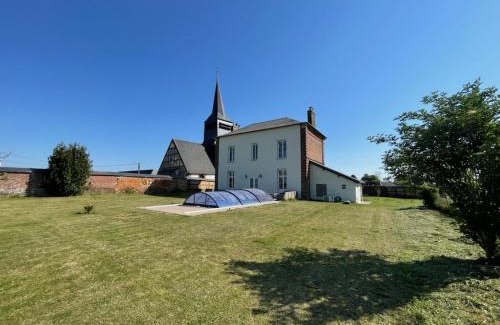 Callengeville Villa | Relaxing Presbytère with Heated Pool and Family Amenities