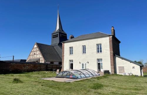 Callengeville Villa | Relaxing Presbytère with Heated Pool and Family Amenities