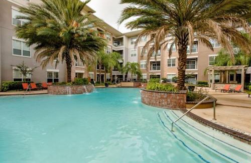 Astrodome Apartment | Prestige Retreat with Wi-Fi, Pool, Parking, Pets Ok