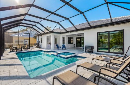Bonita Shores House | Elegance Awaits at Prestige Villa with Pool and Hot Tub