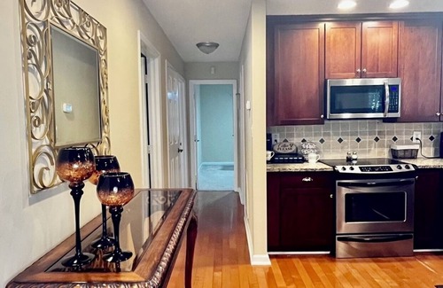 Raleigh House | Elegant 3BD Home with Breakfast in North Hills Raleigh