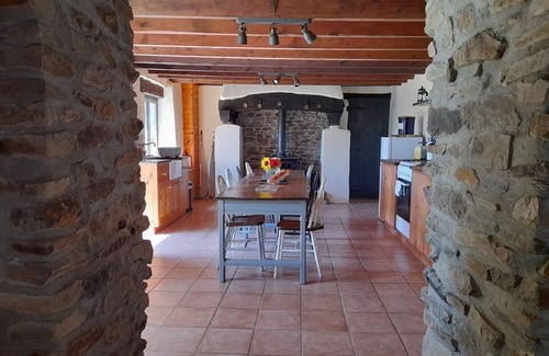 Collorec Cottage | Charming French Farmhouse with Terrace in Serene Countryside