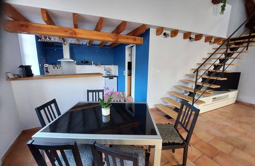 Luzech House | Charming Stone House with Spa in Heart of Lotois Village