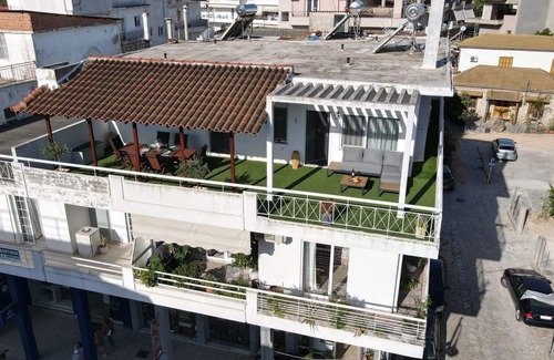 Preveza Apartment | Explore Preveza Mythos Suite with Expansive Terrace