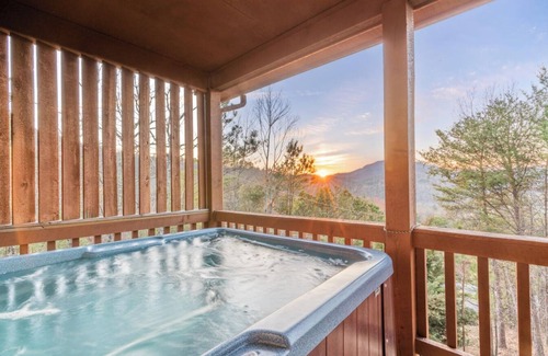 Wears Valley Cabin | Serene Mountain Retreat with Pool and Spa Amenities