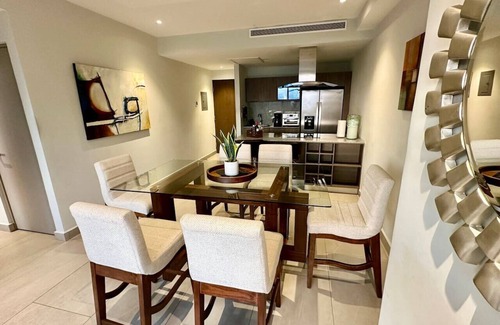 San Pedro Garza Garcia Apartment | Prime 2BR Retreat with Pool Near Shops & Restaurants