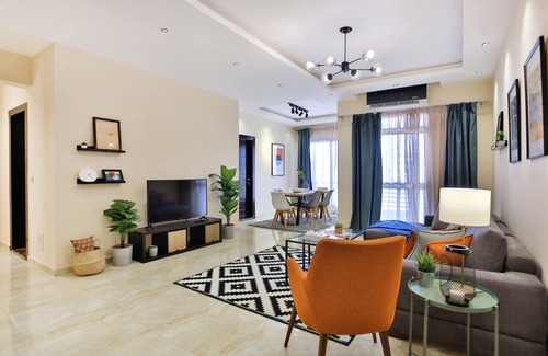 The 5th Settlement Apartment | Cozy Prime Select 2 Bedrooms Apartment with Spa & Kitchen