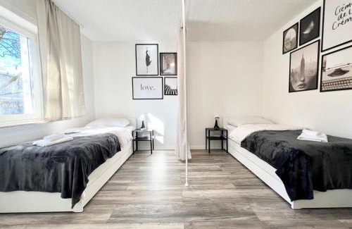 Katernberg Apartment | PrimeTime Suite für 4 mit Küche, WIFI und Parkplatz