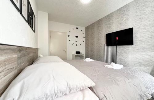 Katernberg Apartment | PrimeTime Suite für 4 mit Küche, WIFI und Parkplatz