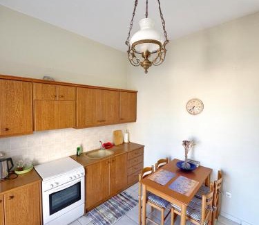 Ermoupoli Apartment | Discover The Two Balconies Apt: Family-Friendly Escape