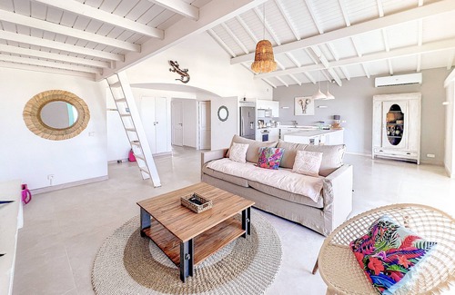 Orient Bay Apartment | Beachfront Bliss at Princess Manon: Ocean Views & Pool