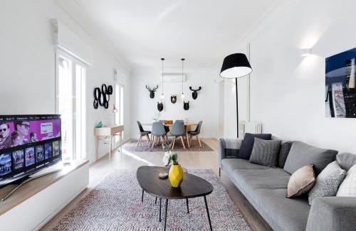 Castellana Apartment | Convenient Principe de Vergara Apartment II for Families