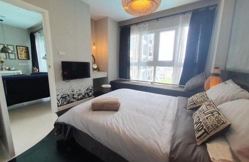 Chiang Mai Apartment | Top-Rated Prio 机场商场 with Pool & Hot Tub Amenities