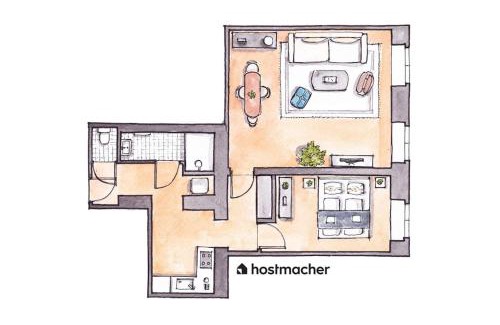 Neulerchenfeld Apartment | Top-Rated HM Pristine 1BR Suite, Family-Friendly Oasis