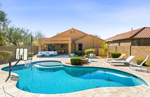 Desert Ridge House | Dog-Friendly Desert Retreat with Pool and Backyard Oasis