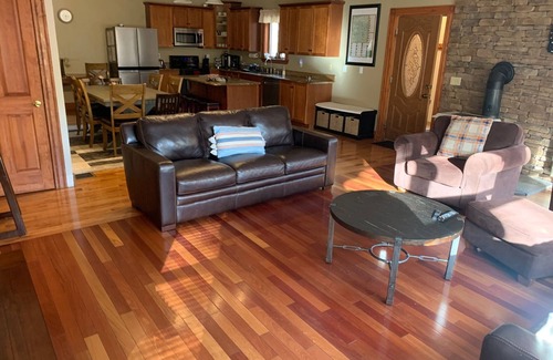 Bartlett House | Inviting Home Near Attitash with Pool & Lake View