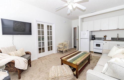 St. Augustine Beach House | Pet-Friendly First Floor Apartment Just Steps from the Beach