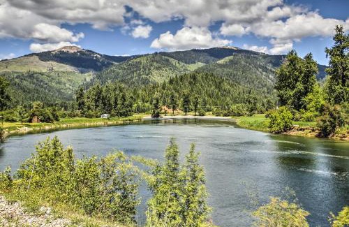 St. Maries House | Secluded 2-Acre Retreat with Mountain Views, Pet Friendly