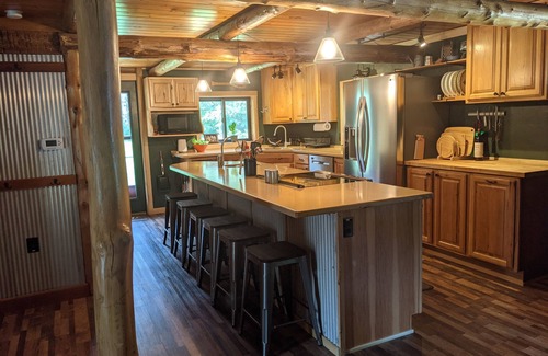 Dunbar Cabin | Exceptional 3 BR Log Cabin on Scenic 34 Acres, Child Friendly