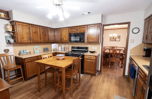 Hamilton House | Serene Nature's Hideaway: 4BR Home with Pool & Creek View