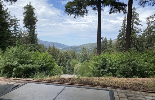 Holy City Apartment | Scenic Apartment in Los Gatos Mountains with Patio View
