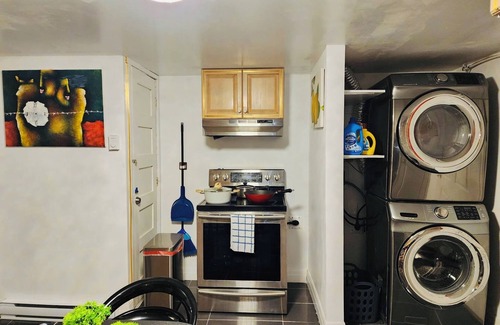 Moncton Apartment | Cozy Basement Suite in Central Moncton with Kitchen Amenities