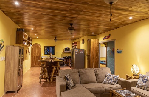 Esterillos House | Oceanfront Beach House Retreat with Pool Bar & Game Area