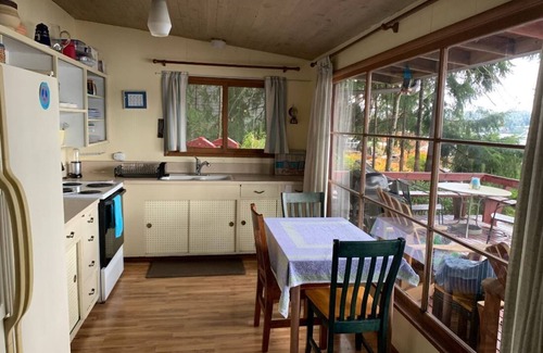 Olympia Cottage | Beachfront Cottage on Puget Sound with Pool & Ocean Views