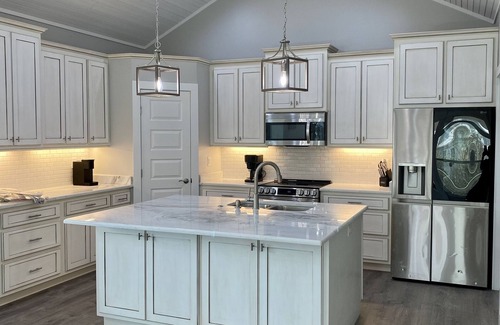 Bay St Louis House | Waterfront Retreat with Private Boat Slip & Pool Access