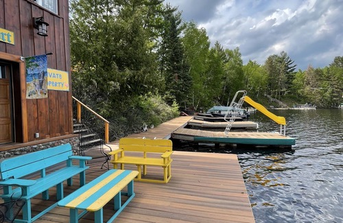Hayward Cabin | Exclusive Chippewa Flowage Cabin with Lake View & Dock