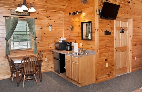 Flintstone Ski Chalet | Cozy Cabin Retreat with Lake View and Kitchen Amenities