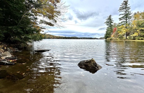 Litchfield House | Relaxing Retreat at Sand Pond with Private Dock & Spa