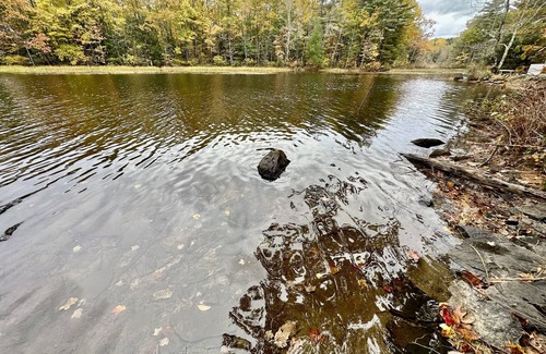 Litchfield House | Relaxing Retreat at Sand Pond with Private Dock & Spa