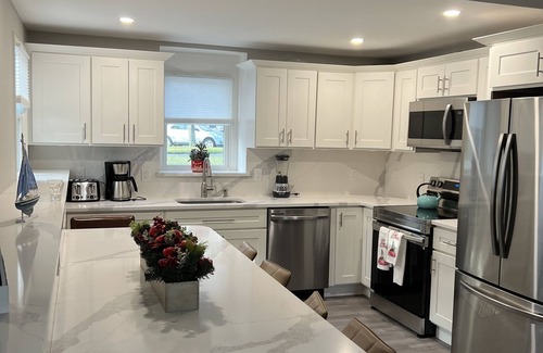 West Yarmouth House | Relaxing Private Cape Cod Home with Heated Pool & Spa