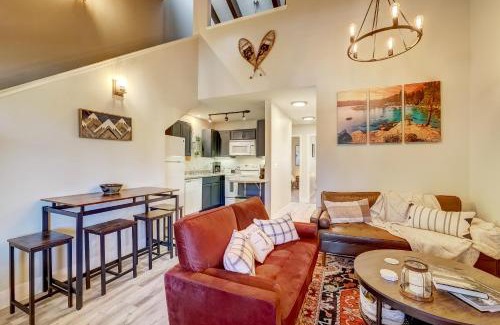 Tahoe Village Apartment | Cozy Condo Steps from Ski Lift with Hot Tub & Ocean View