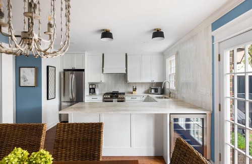 South of Broad House | Elegant Townhome in Harleston Village with Parking Included