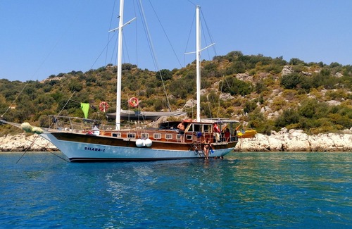 Kas Boat Rental | Exclusive Private Crewed Blue Cruise in Kas-Kekova Experience