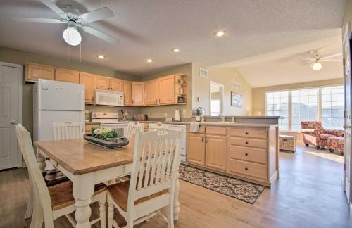 Lake Ozark House | Scenic Waterfront Townhome with Private Dock & Lake Views