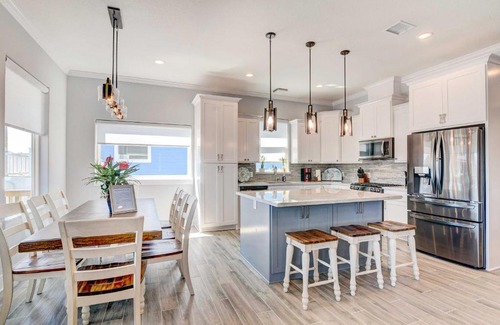 Terramar Beach House | Idyllic Galveston Waterfront Retreat with Private Dock