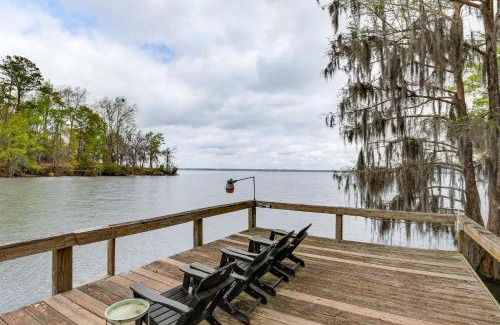 Santee House | Private Dock and Pool Table Lake Marion Getaway