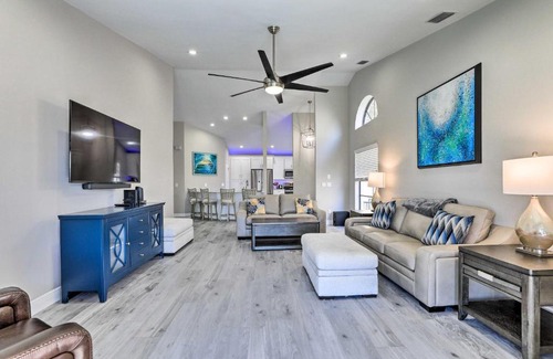 Apollo Beach House | Relaxing Apollo Beach Getaway with Pool and Dock Access